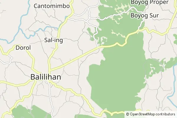 Mapa Balilihan