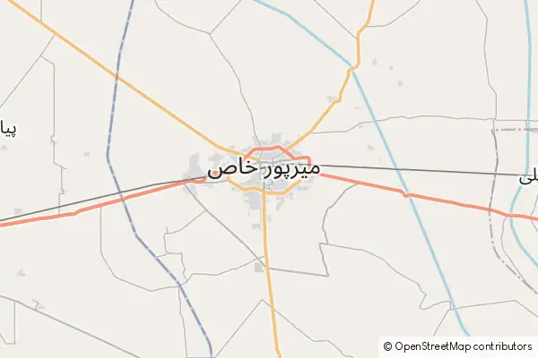 Mapa Mirpur Khas