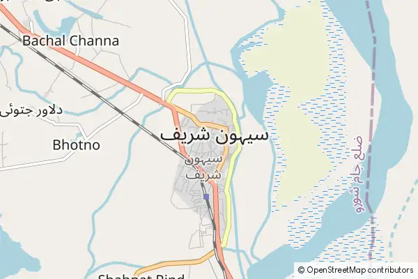 Mapa Sehwan
