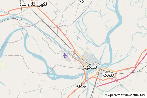 Mapa Sukkur