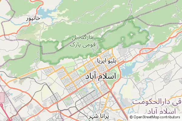 Mapa Islamabad