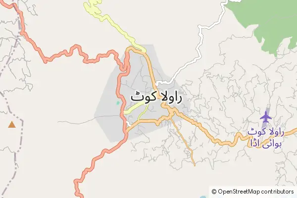 Mapa Rawalakot