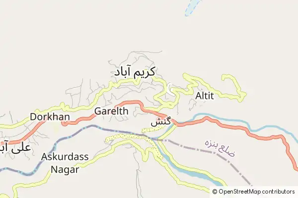 Mapa Karimabad