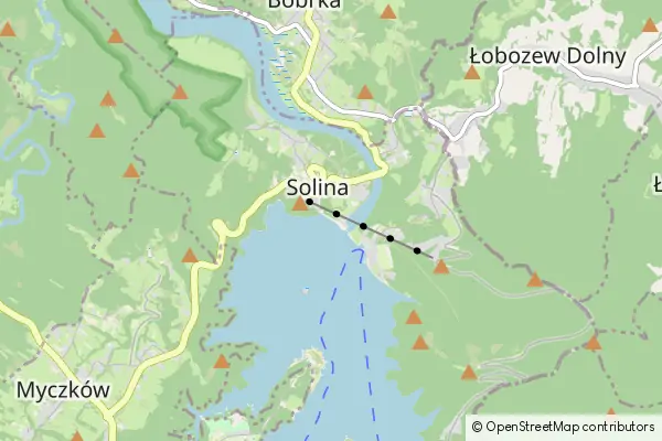 Mapa Solina