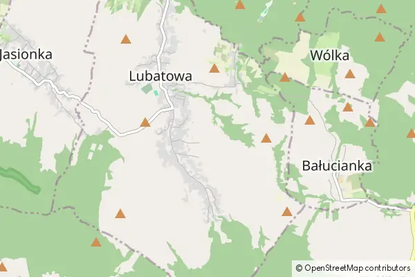 Mapa Lubatowa