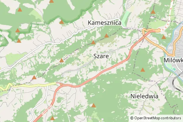 Mapa Szare