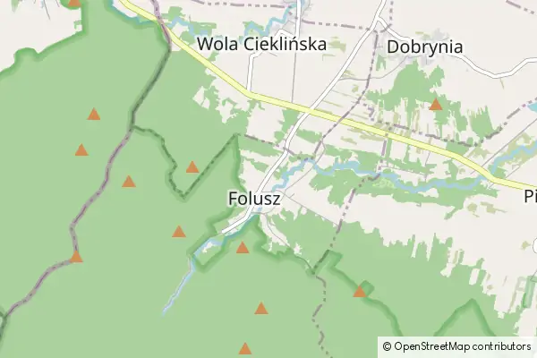 Mapa Folusz