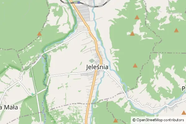 Mapa Jeleśnia