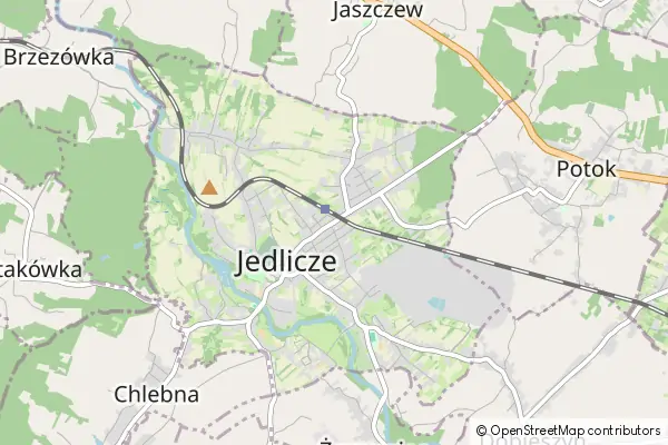 Mapa Jedlicze