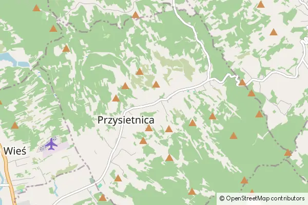 Mapa Przysietnica