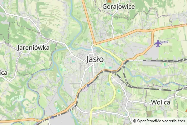 Mapa Jasło