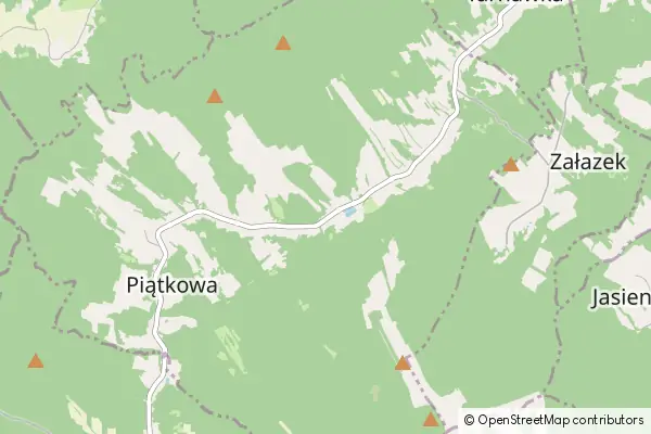 Mapa Piątkowa