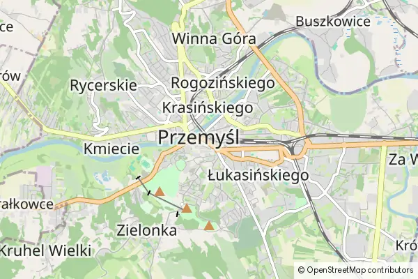 Mapa Przemyśl