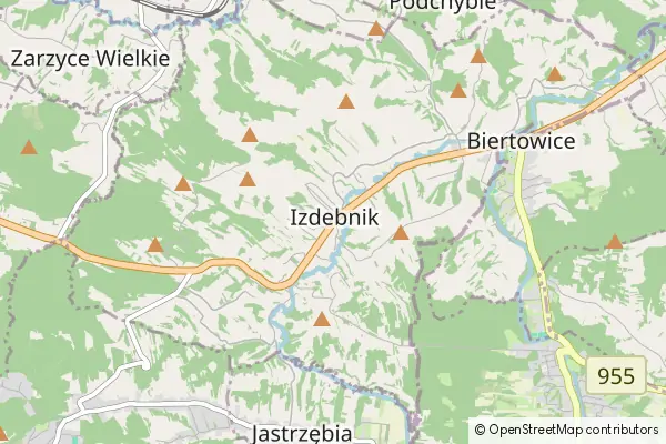 Mapa Izdebnik