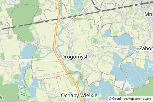 Mapa Drogomyśl