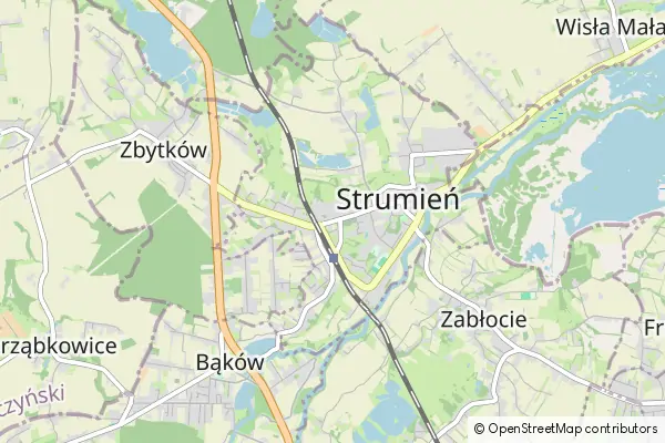 Mapa Strumień