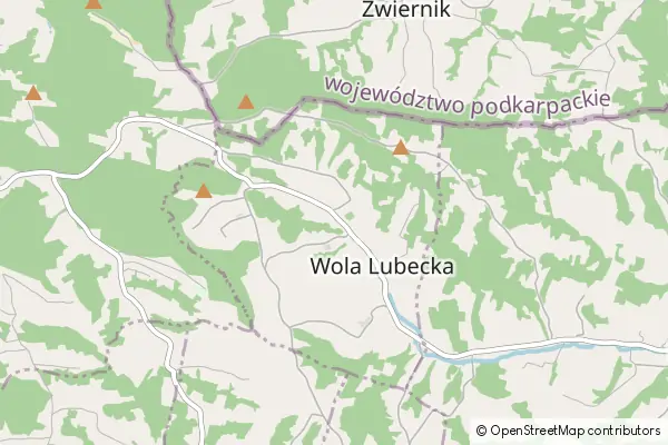 Mapa Wola Lubecka