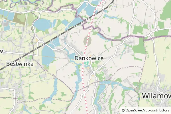 Mapa Dankowice