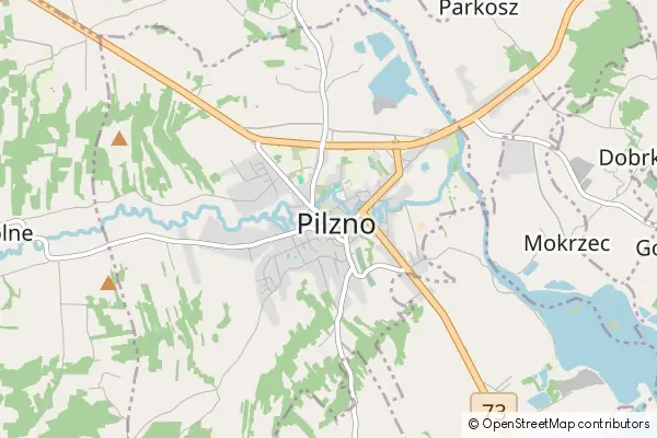 Mapa Pilzno