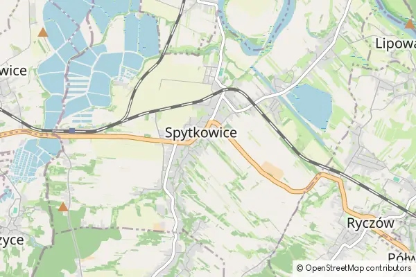 Mapa Spytkowice