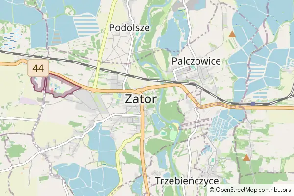 Mapa Zator