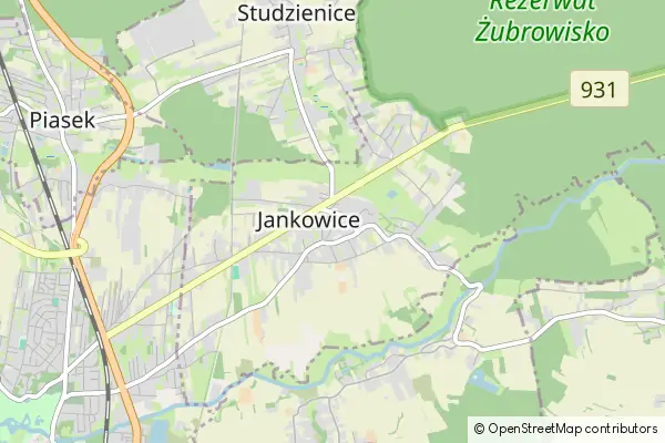 Mapa Jankowice