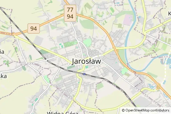 Mapa Jarosław