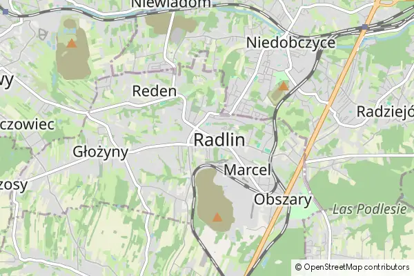 Mapa Radlin