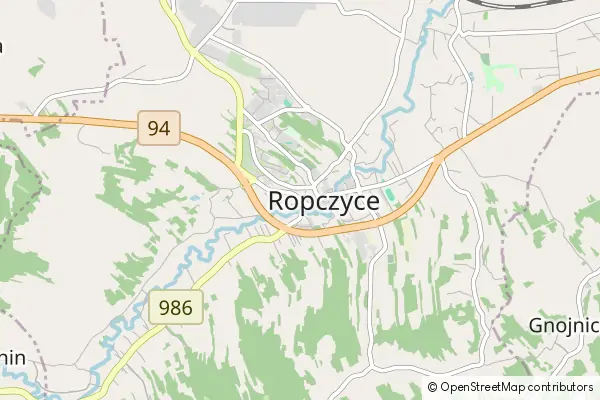 Mapa Ropczyce