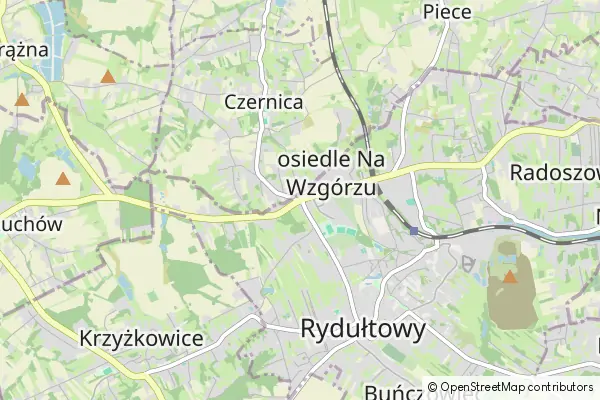 Mapa Rydułtowy