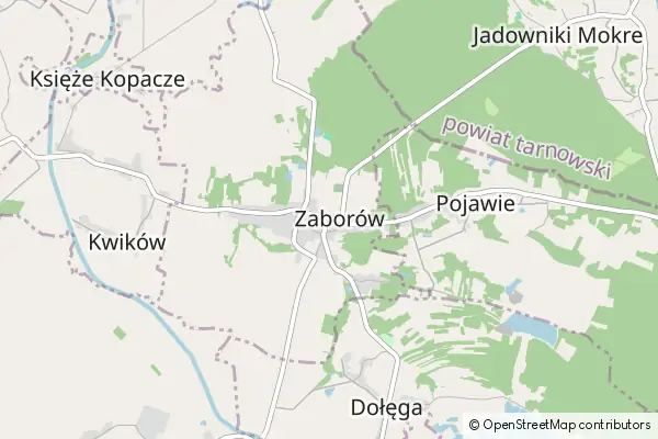 Mapa Zaborów