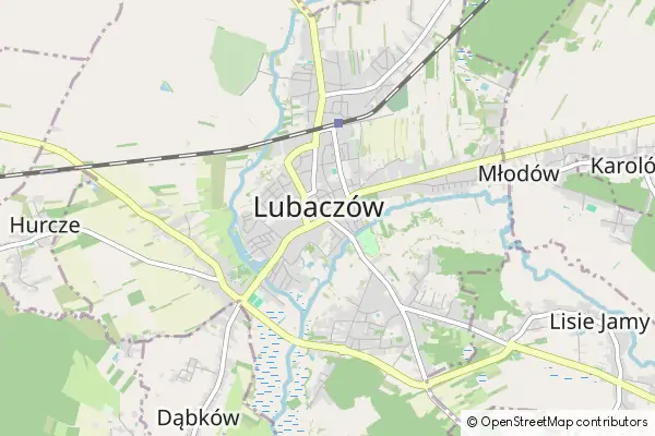 Mapa Lubaczów