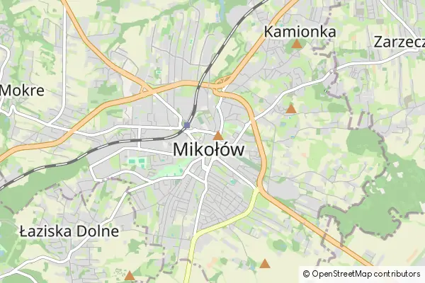 Mapa Mikołów