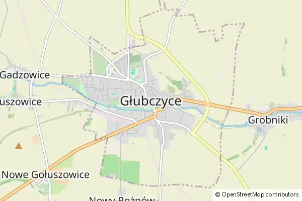 Mapa Głubczyce