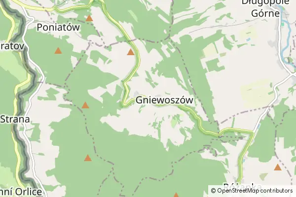 Mapa Gniewoszów