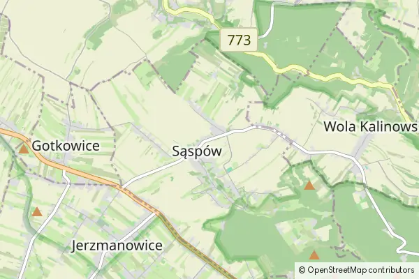 Mapa Sąspów