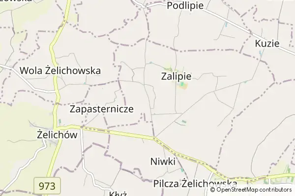 Mapa Zalipie