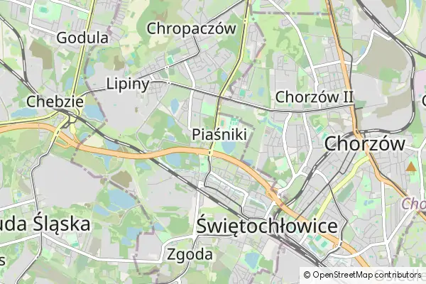 Mapa Świętochłowice