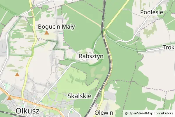 Mapa Rabsztyn