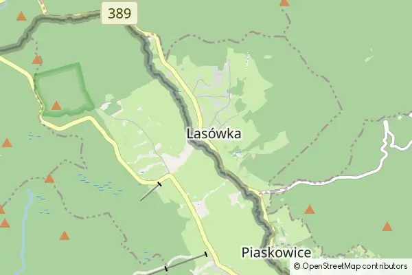 Mapa Lasówka