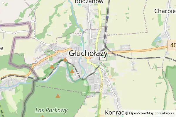 Mapa Głuchołazy