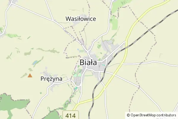 Mapa Biała