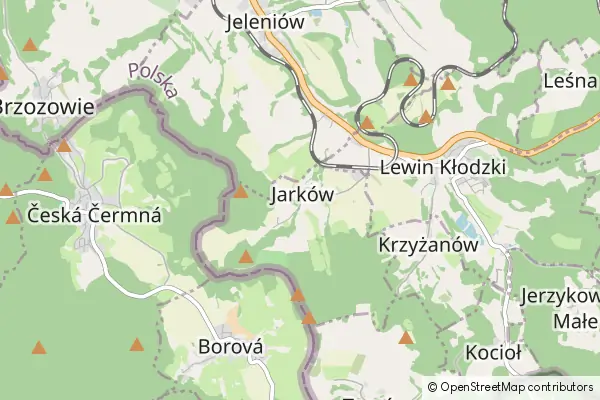 Mapa Jarków