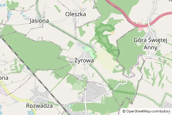 Mapa Żyrowa