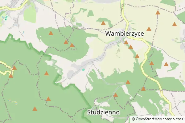 Mapa Wambierzyce