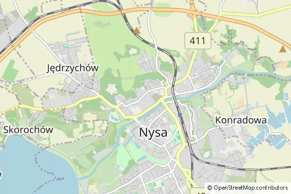 Mapa Nysa