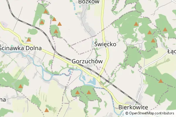 Mapa Gorzuchów