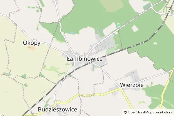 Mapa Lambinowice