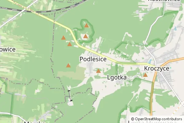 Mapa Podlesice