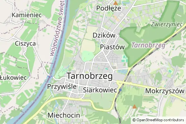 Mapa Tarnobrzeg